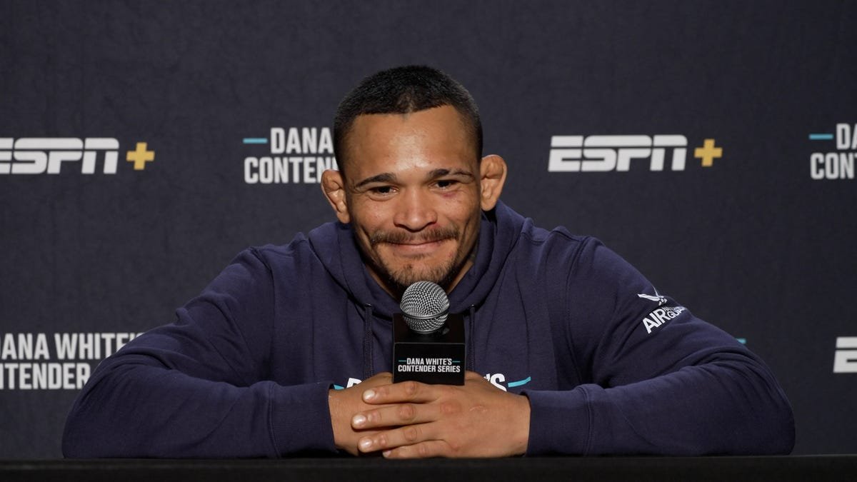 UFC contract winner Marcio Barbosa explains fight-finishing ability UFC contract winner Marcio Barbosa explains fight-finishing ability