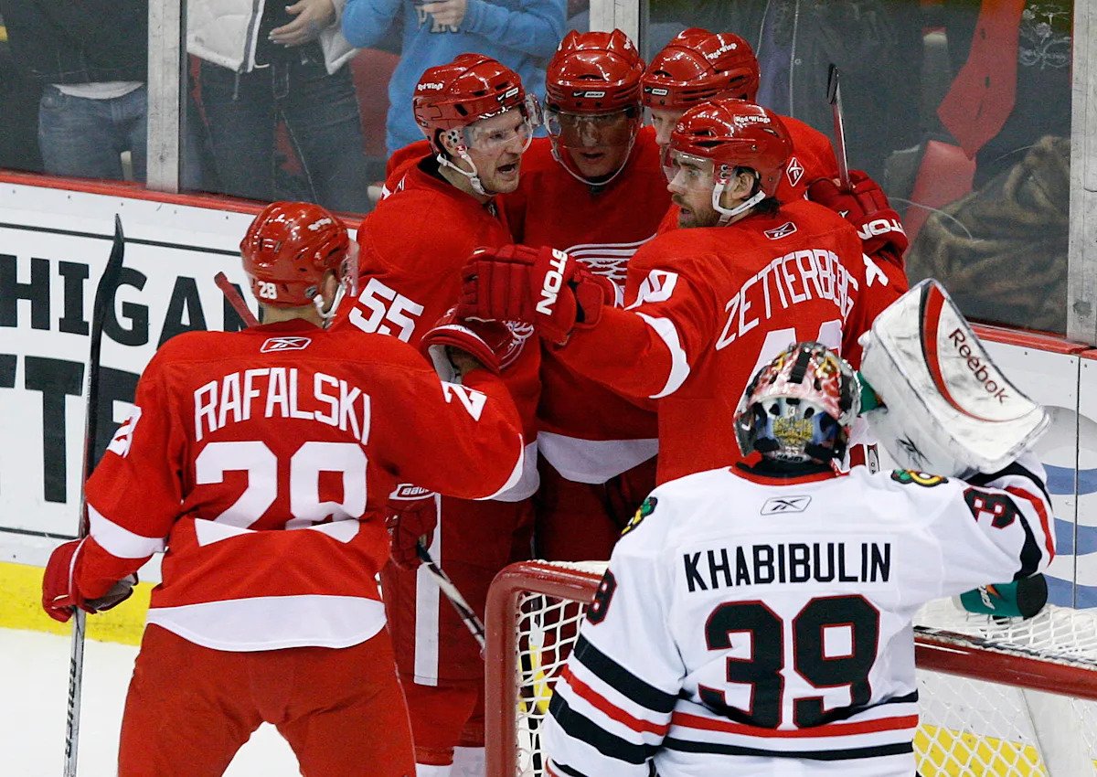 In 2009, the Red Wings Machine Appeared to Show No Signs of Slowing Down In 2009, the Red Wings Machine Appeared to Show No Signs of Slowing Down