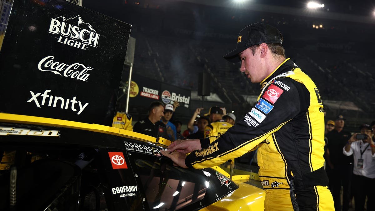 Christopher Bell earns 3rd JGR win in row at Bristol Christopher Bell earns 3rd JGR win in row at Bristol