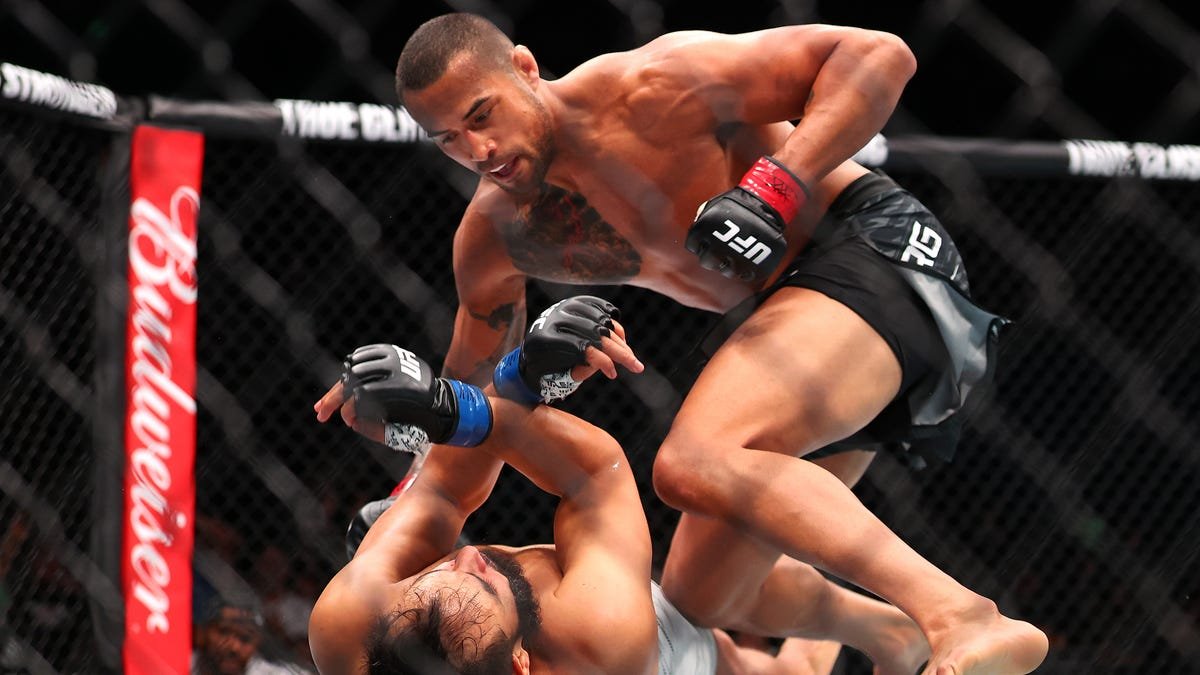 Jiri Prochazka reacts to Carlos Ulberg vs. Dominick Reyes result