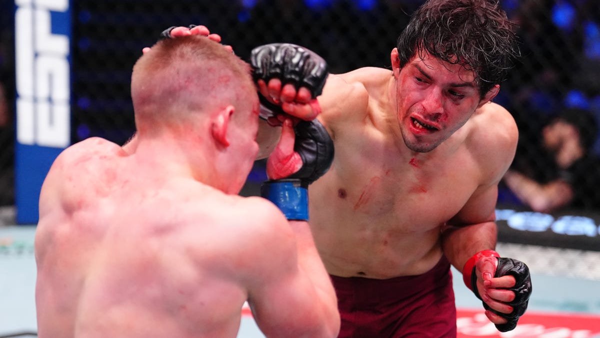 UFC newcomer Adrian Luna Martinetti proud of historic DWCS war