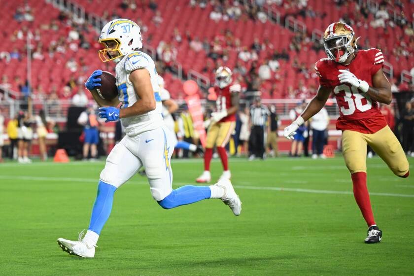 Chargers vs. 49ers takeaways: Will Marlowe Wax and Luke Grimm make 53-man roster? Chargers vs. 49ers takeaways: Will Marlowe Wax and Luke Grimm make 53-man roster?