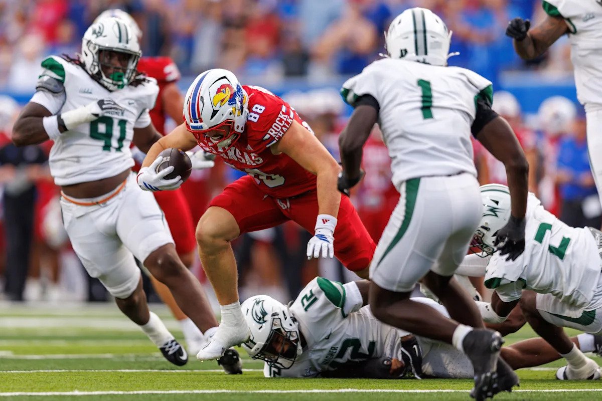 Kansas Athletics will host watch party for Kansas football rivalry game against Missouri Kansas Athletics will host watch party for Kansas football rivalry game against Missouri