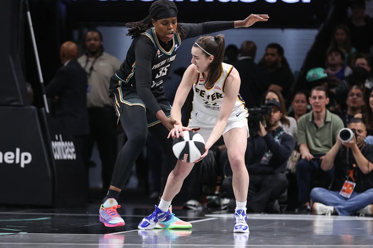 Caitlin Clark’s Buzzer-Beating Triple Lifts Fever Past Mystics in Thriller Caitlin Clark’s Buzzer-Beating Triple Lifts Fever Past Mystics in Thriller
