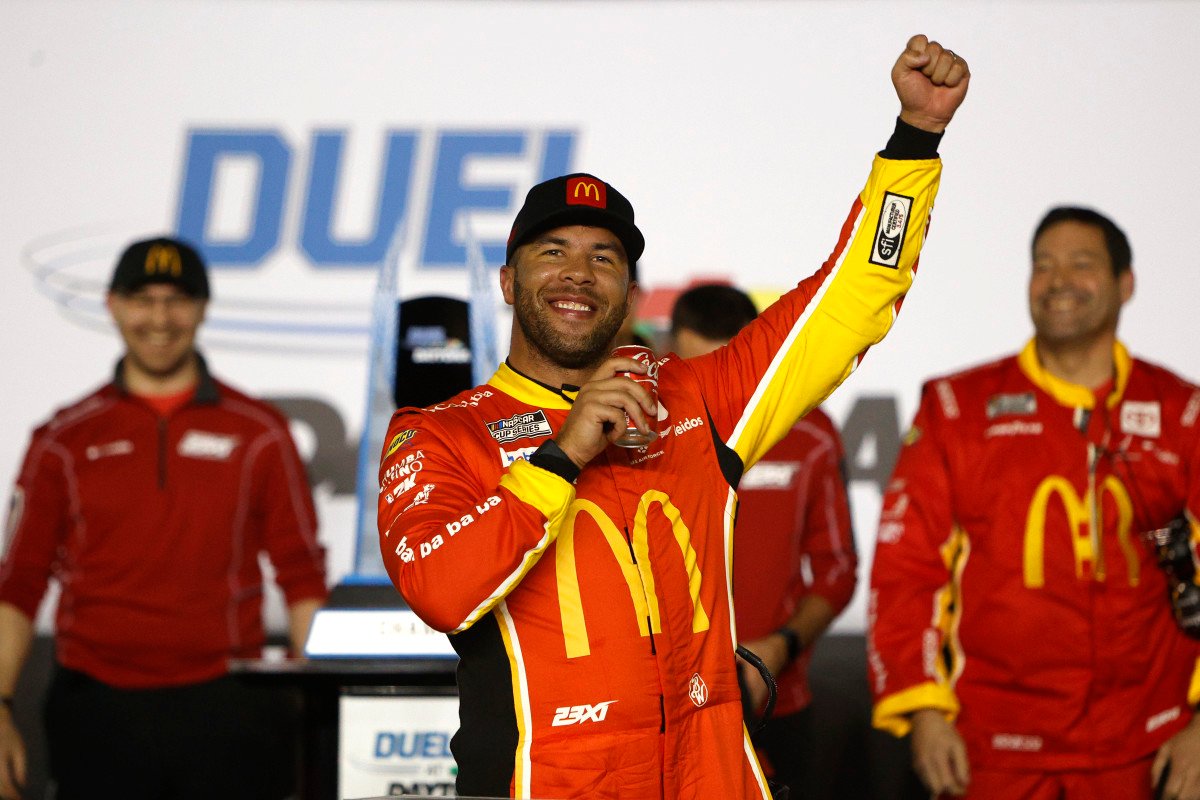 NASCAR Fans Loving Bubba Wallace's Photos After Brickyard 400 Win NASCAR Fans Loving Bubba Wallace's Photos After Brickyard 400 Win