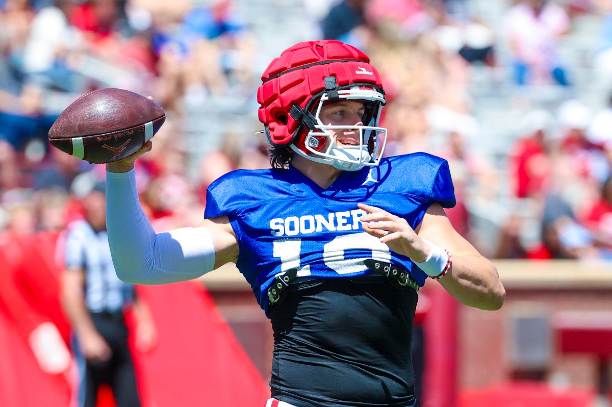 Oklahoma’s John Mateer Makes Feelings Clear About Playing in the Red River Rivalry Oklahoma’s John Mateer Makes Feelings Clear About Playing in the Red River Rivalry