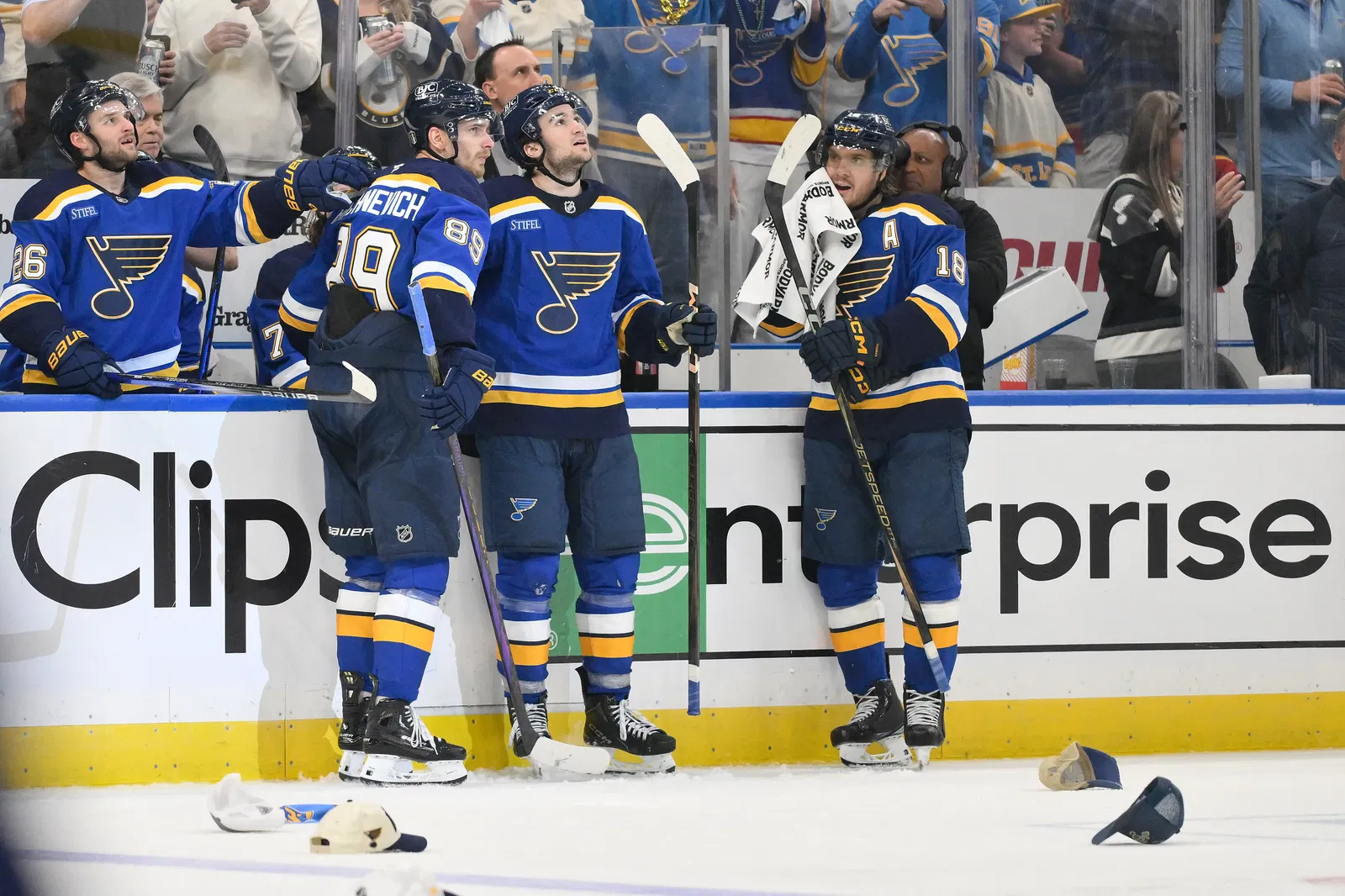 Blues' Projected Top Six Looks Very Good Blues' Projected Top Six Looks Very Good