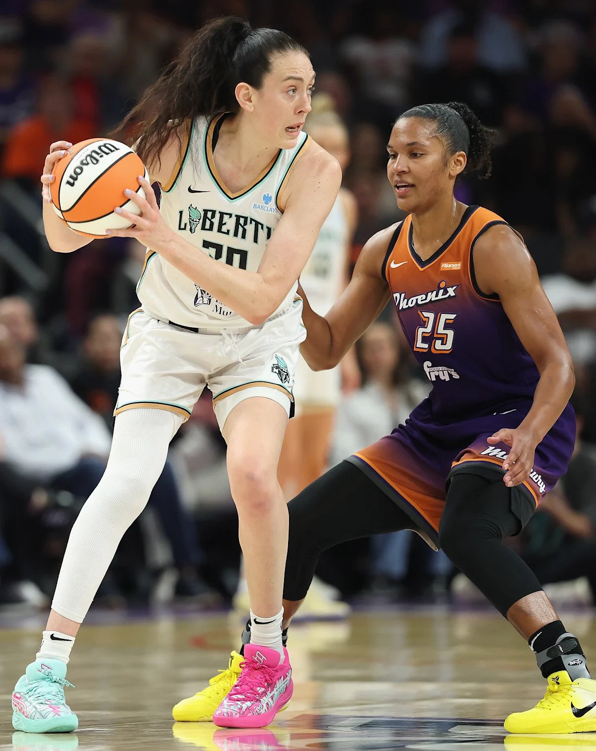 The New York Liberty open their title defense on the road against the Phoenix Mercury The New York Liberty open their title defense on the road against the Phoenix Mercury