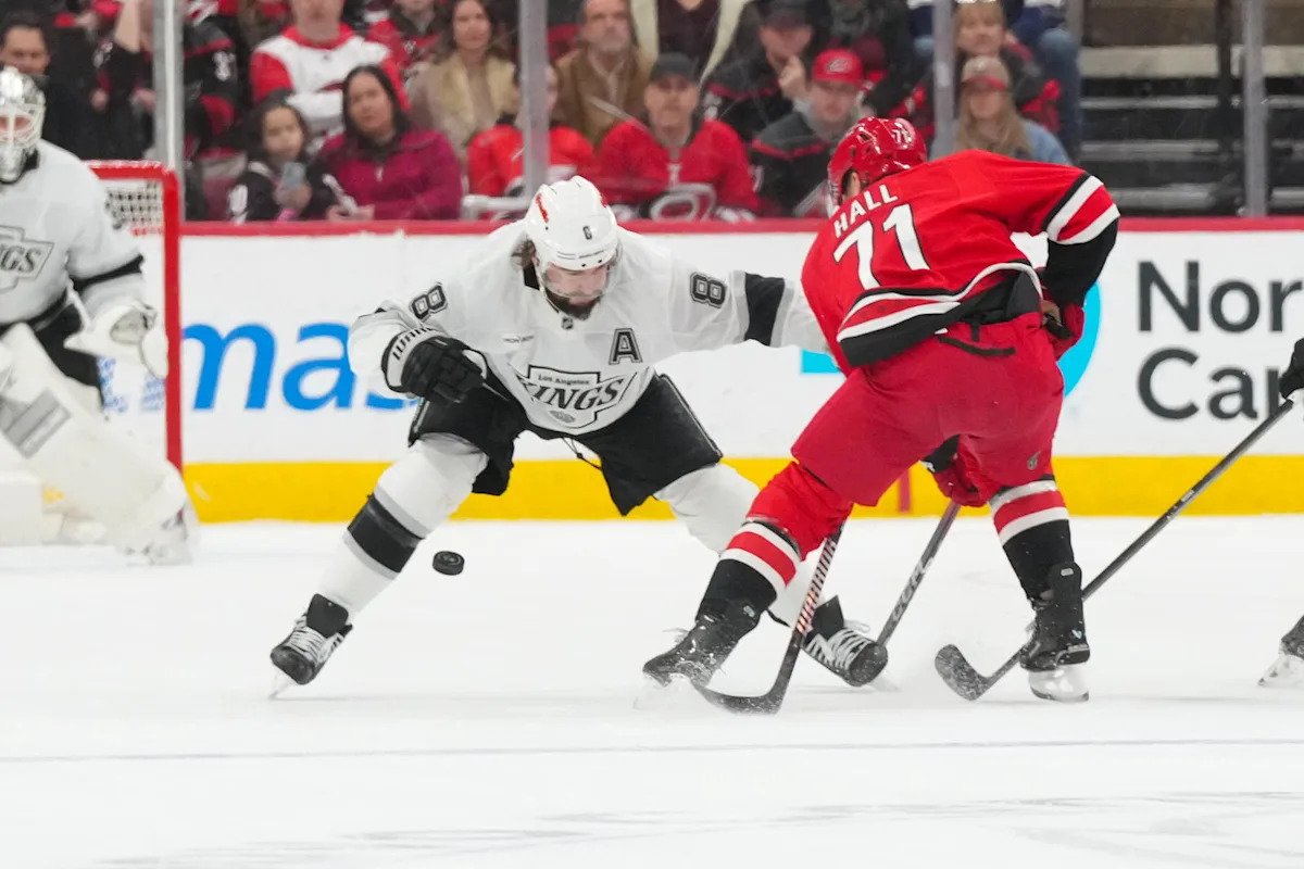 Kings Comeback Falls Short in 3–2 OT Loss to Hurricanes Kings Comeback Falls Short in 3–2 OT Loss to Hurricanes