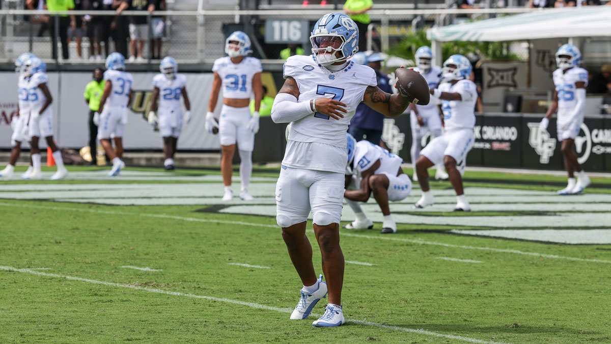 North Carolina QB Gio Lopez’s status for Clemson clash still undecided