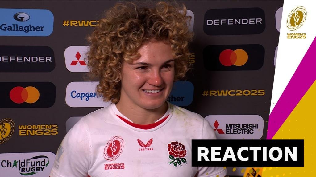 2025 Women’s Rugby World Cup: Ellie Kildunne ‘very proud’ of England’s ‘amazing’ World Cup start