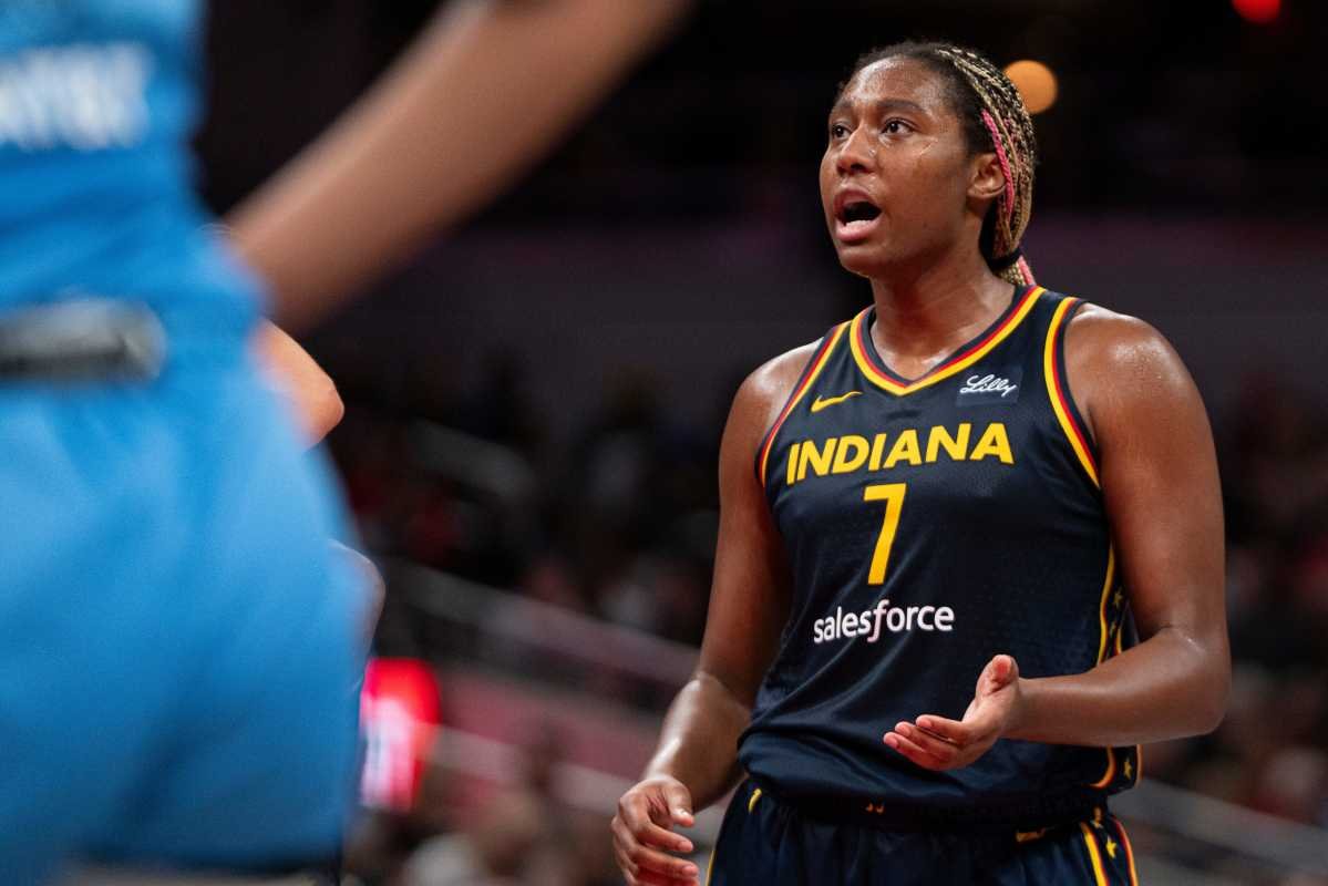 Aliyah Boston Posts One-Word Message After Indiana Fever’s Title Win Aliyah Boston Posts One-Word Message After Indiana Fever’s Title Win