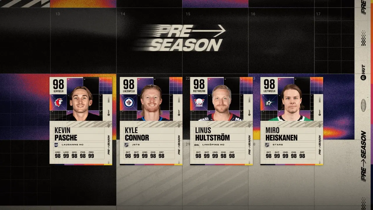 New Pre-Season Base Cards In NHL 25 HUT New Pre-Season Base Cards In NHL 25 HUT
