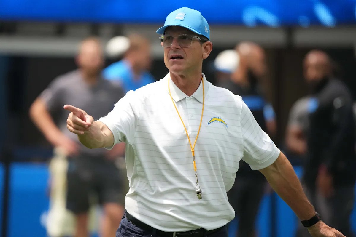 Jim Harbaugh refuses to respond to NCAA’s Michigan football sign-stealing punishment