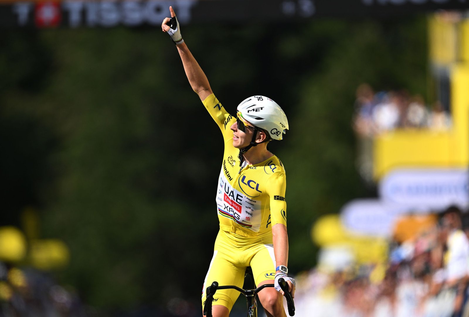 Tadej Pogačar wins Stage 10 of the Tour de France with an imperious performance on Bastille Day Tadej Pogačar wins Stage 10 of the Tour de France with an imperious performance on Bastille Day