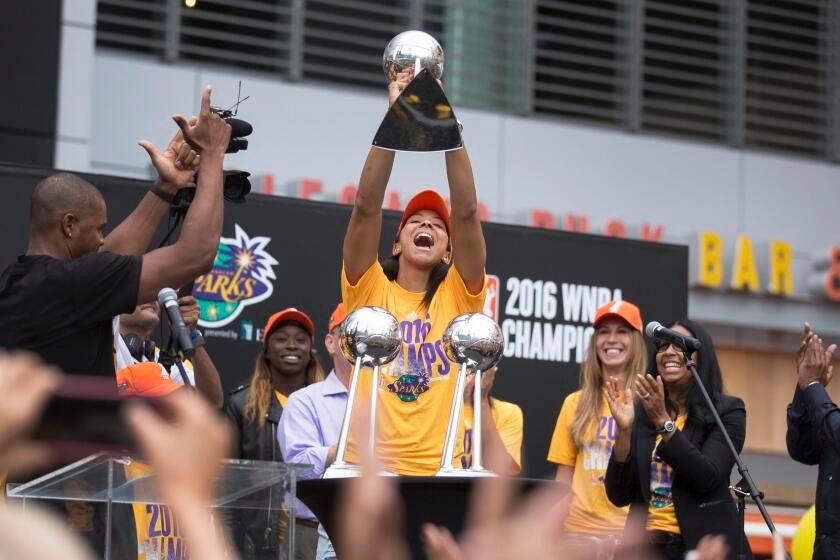 Candace Parker: From top prospect to WNBA champion with three teams Candace Parker: From top prospect to WNBA champion with three teams
