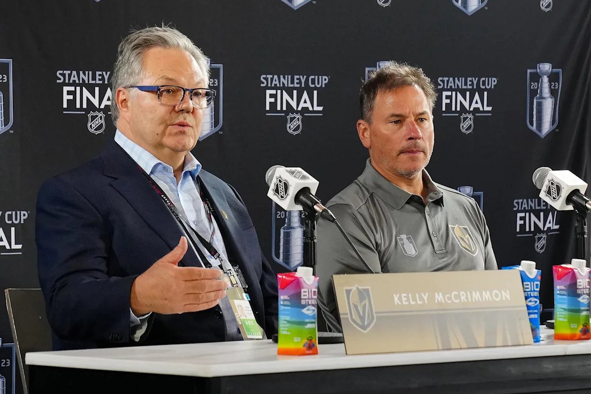 Golden Knights’ Goaltending Collapse Puts Kelly McCrimmon In The Spotlight Golden Knights’ Goaltending Collapse Puts Kelly McCrimmon In The Spotlight