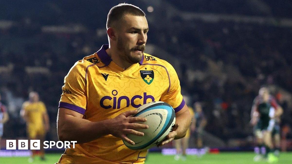 Ollie Sleightholme: Northampton Saints wing puts ‘weird 12 months’ behind him