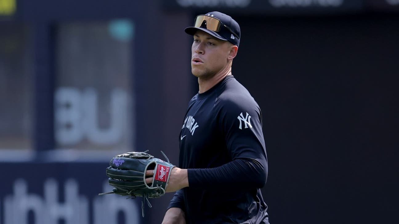 Yankees Notes: Aaron Judge progressing in throwing program; time off for Anthony Volpe 'in play'