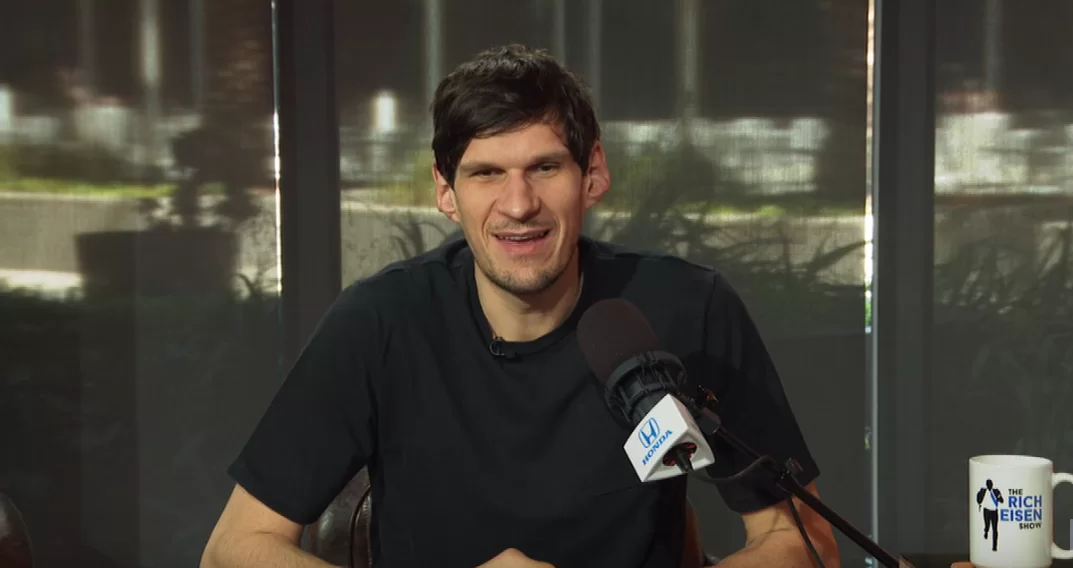 Boban Marjanovic had to be calmed down after ejection Boban Marjanovic had to be calmed down after ejection