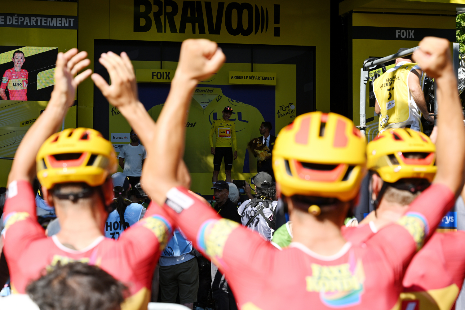 ‘We want much more’ – Uno-X Mobility cement place as Tour de France mainstays with first yellow jersey ‘We want much more’ – Uno-X Mobility cement place as Tour de France mainstays with first yellow jersey