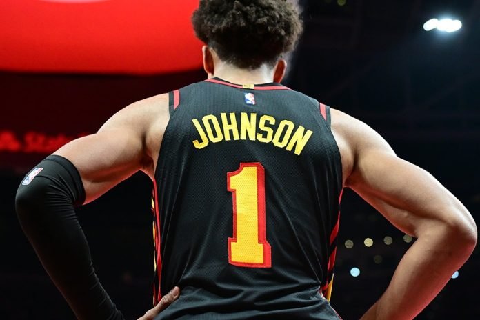 Hawks outgun 76ers 117-107 behind Johnson and McCollum Hawks outgun 76ers 117-107 behind Johnson and McCollum