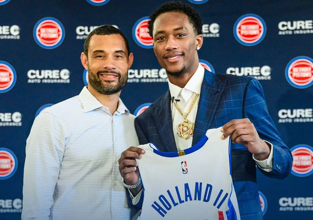 Pistons stayed together during losing streak, Ron Holland says Pistons stayed together during losing streak, Ron Holland says