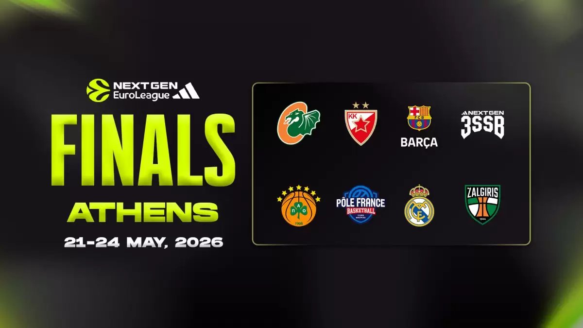 adidas NextGen EuroLeague Announces 2025-26 NextGen Finals Teams adidas NextGen EuroLeague Announces 2025-26 NextGen Finals Teams