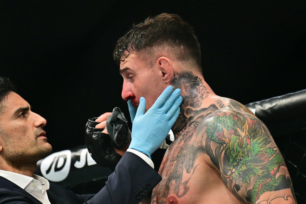 Tom Aspinall lifts lid on hospital treatment after eye-poke disaster at UFC 321