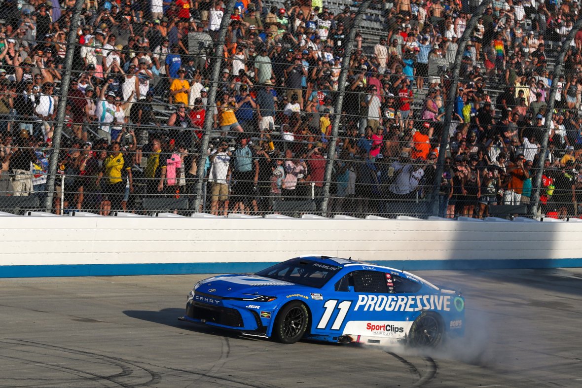 Denny Hamlin Warns NASCAR Drivers Who Attempt Specific Move on Him Denny Hamlin Warns NASCAR Drivers Who Attempt Specific Move on Him