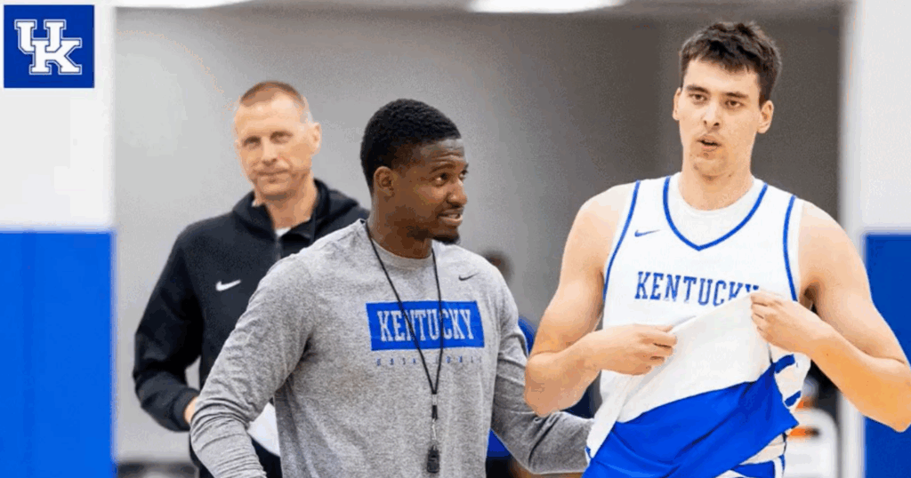Andrija Jelavic has ‘fit right in’ to begin Kentucky career: “He has a lot of talent to work with.” Andrija Jelavic has ‘fit right in’ to begin Kentucky career: “He has a lot of talent to work with.”