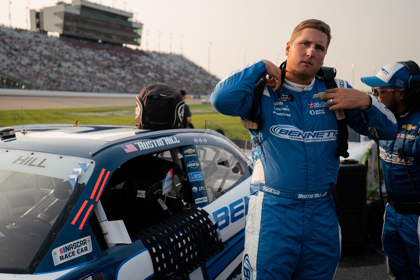 Austin Hill Explodes at NASCAR Over Penalty After Wrecking Almirola Austin Hill Explodes at NASCAR Over Penalty After Wrecking Almirola