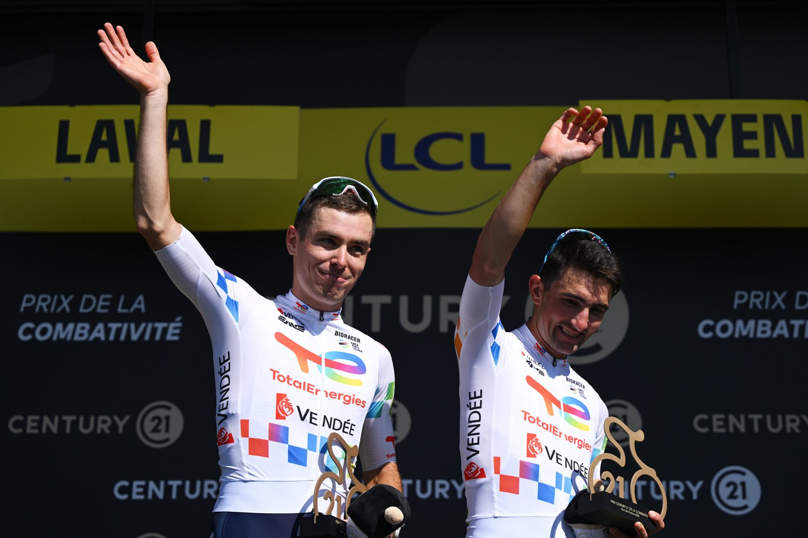 ‘I’m very proud of them’ – breakaway team-mates earn rare honour on Tour de France stage eight ‘I’m very proud of them’ – breakaway team-mates earn rare honour on Tour de France stage eight