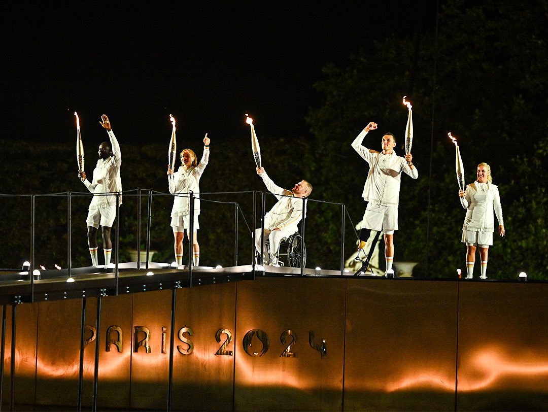 One Year Ago at Paris 2024: Fabien Lamirault Lit the Paralympic Flame in Historic Opening Ceremony
