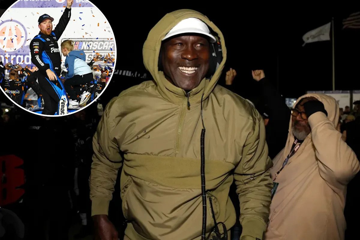 Michael Jordan’s team wins second straight NASCAR race as Tyler Reddick delivers dazzling victory Michael Jordan’s team wins second straight NASCAR race as Tyler Reddick delivers dazzling victory