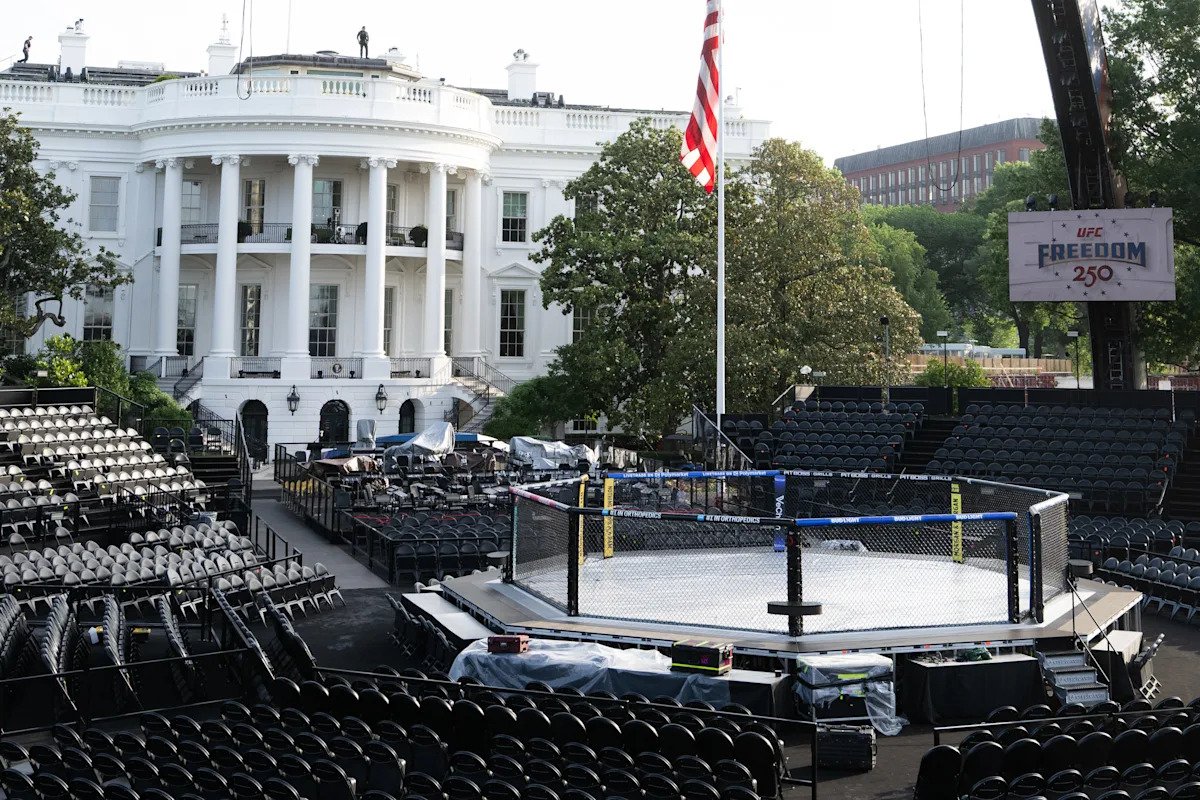A home game for the Secret Service: What does security look like for UFC Freedom 250 on the White House lawn? A home game for the Secret Service: What does security look like for UFC Freedom 250 on the White House lawn?