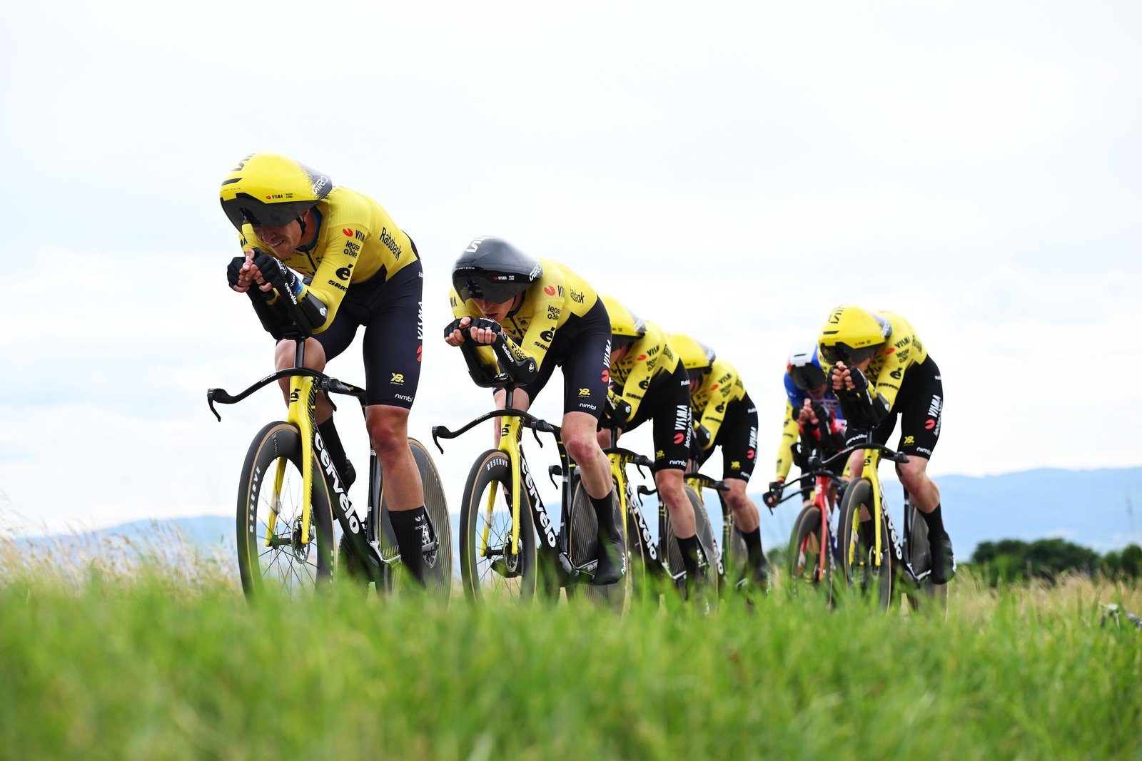 ‘Seven times better than winning alone’ – Visma-Lease a Bike win Tour de France team time trial dress rehearsal on Tour Auvergne Rhône-Alpes stage 3 ‘Seven times better than winning alone’ – Visma-Lease a Bike win Tour de France team time trial dress rehearsal on Tour Auvergne Rhône-Alpes stage 3