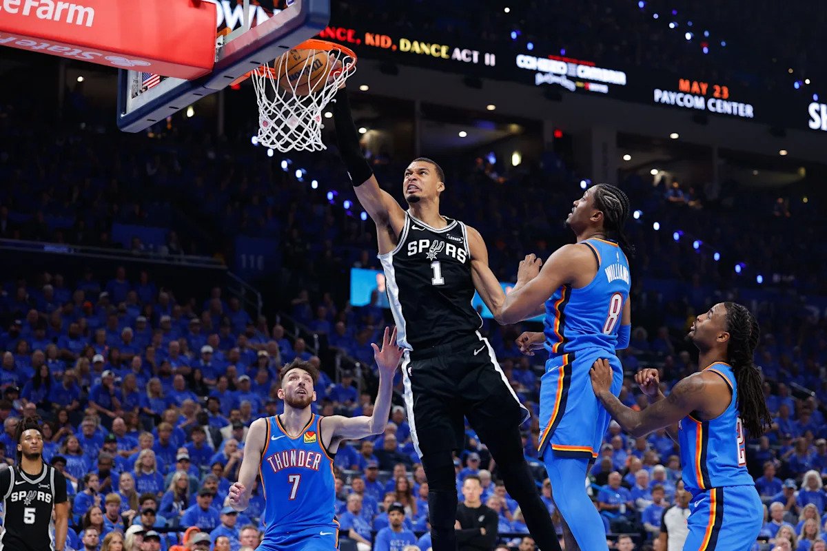 Victor Wembanyama posts monster numbers in Spurs’ Game 1 win in Western Conference finals Victor Wembanyama posts monster numbers in Spurs’ Game 1 win in Western Conference finals