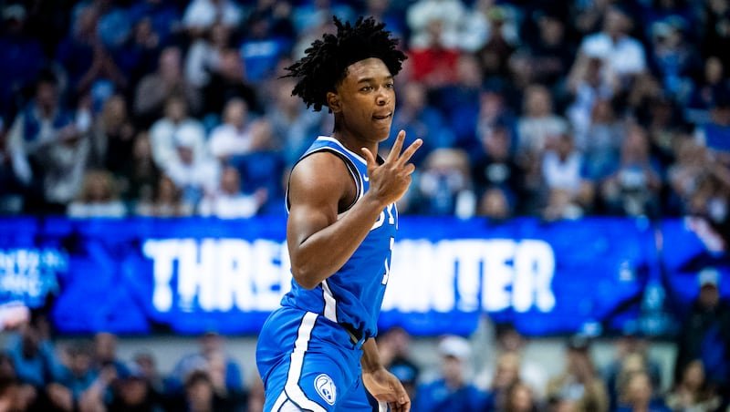 Can Rob Wright III continue his recent surge to help shorthanded BYU finish strong? Can Rob Wright III continue his recent surge to help shorthanded BYU finish strong?