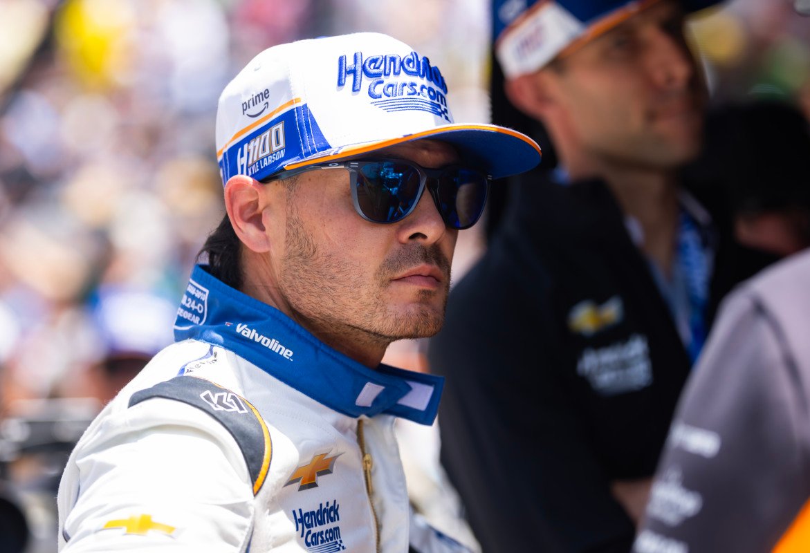 Upset Kyle Larson Takes Aim at Denny Hamlin and Another Driver at Michigan Upset Kyle Larson Takes Aim at Denny Hamlin and Another Driver at Michigan