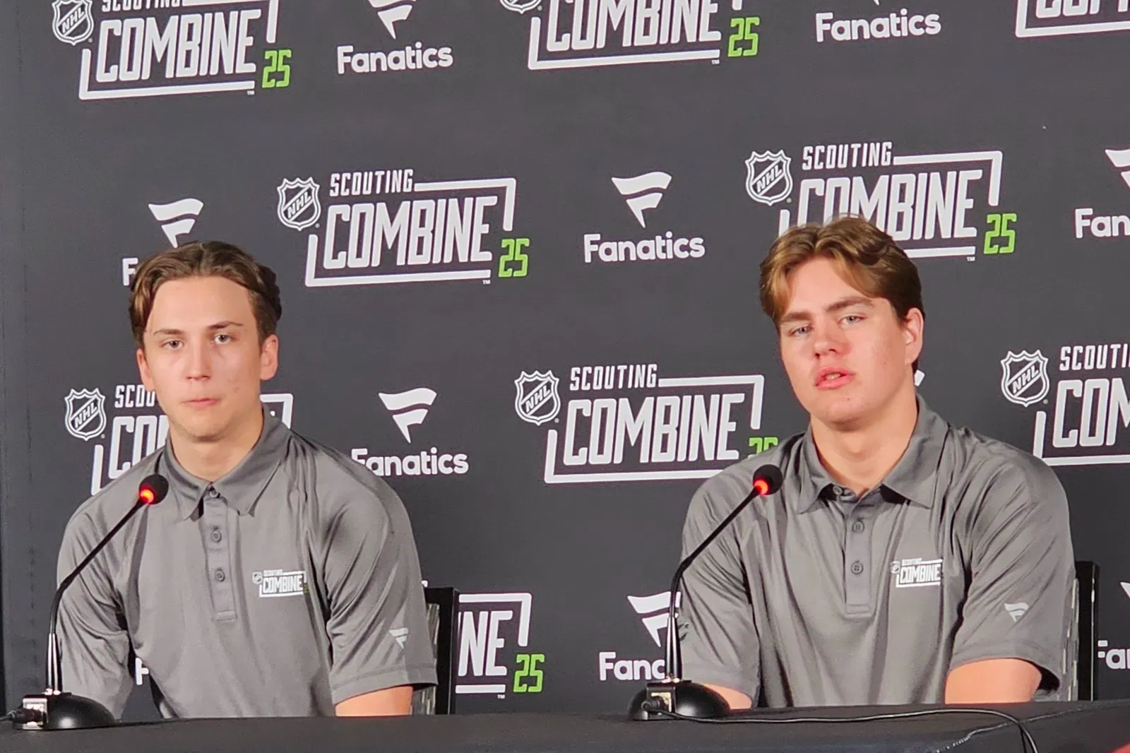 NHL Draft-Eligible Duo Frondell And Eklund Wouldn't Stop Asking Their Coach To Play Together NHL Draft-Eligible Duo Frondell And Eklund Wouldn't Stop Asking Their Coach To Play Together