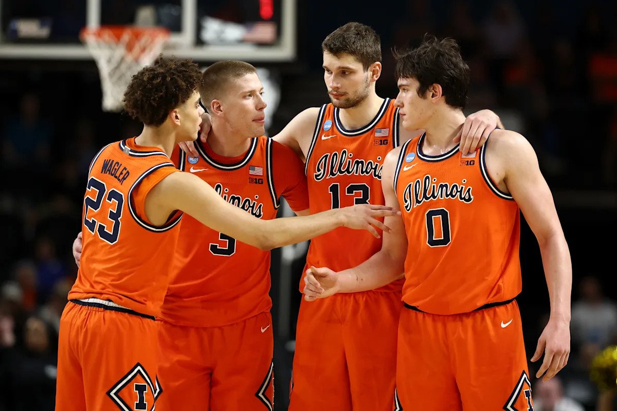 Illinois has reverted to midseason form in the NCAA Tournament Illinois has reverted to midseason form in the NCAA Tournament