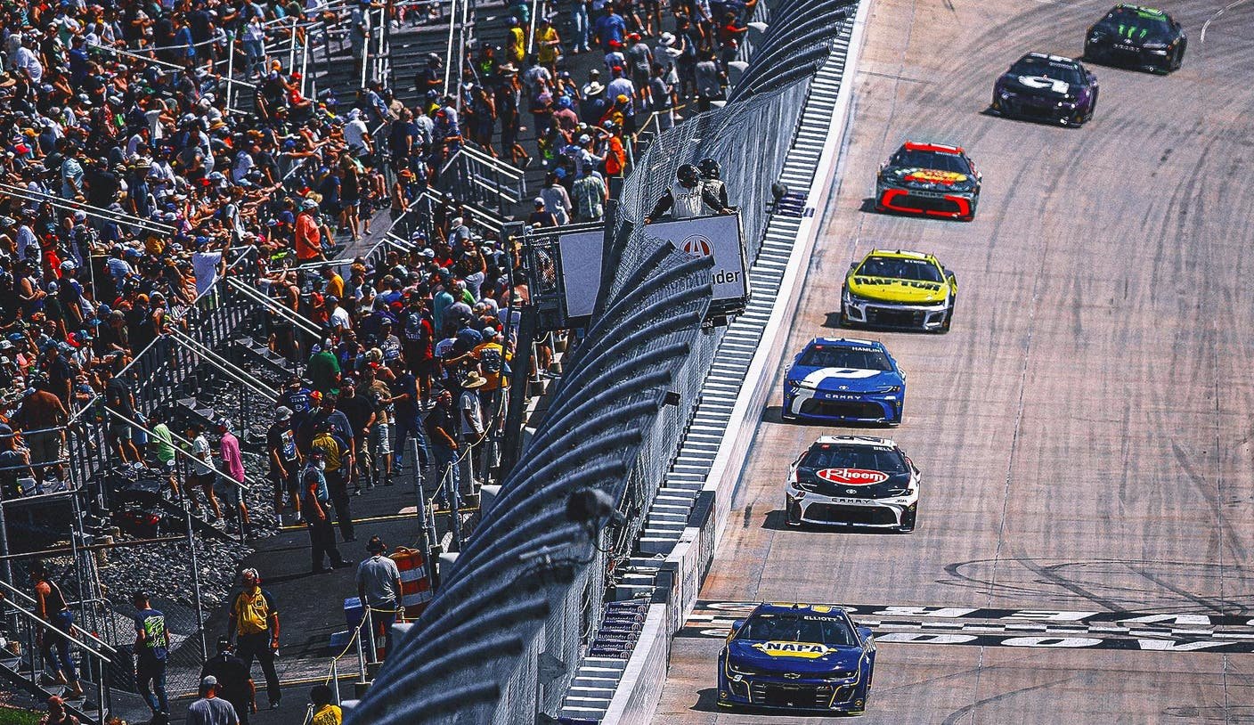 Denny Hamlin Survives Rain Delay, Overtime Finish to Win Again at Dover Denny Hamlin Survives Rain Delay, Overtime Finish to Win Again at Dover