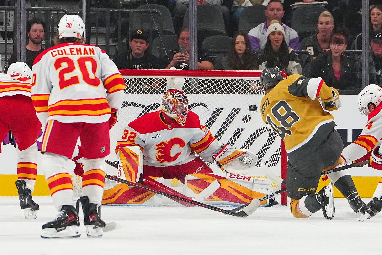 Three Takeaways: Stone's Four-Point Game Ensures Anything But Fun Night in Vegas For Flames