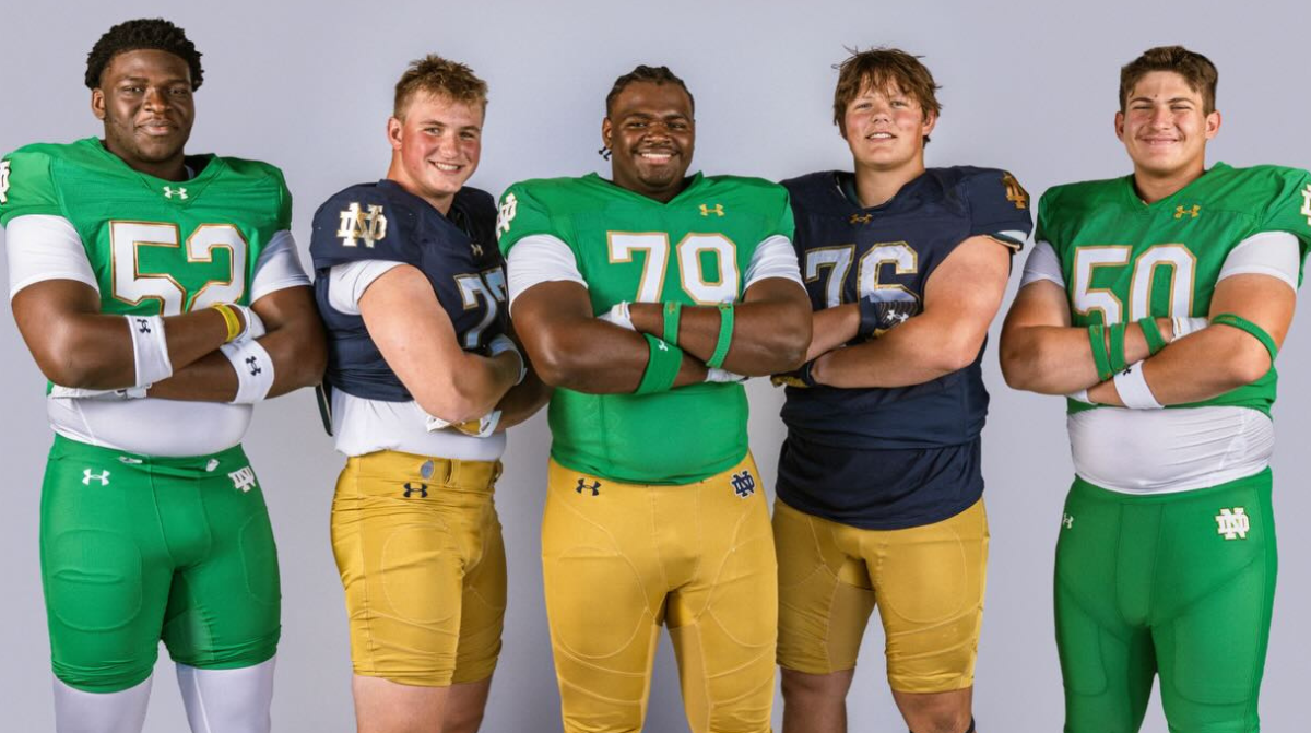 Notre Dame Line Recruiting Is Dominating College Football Notre Dame Line Recruiting Is Dominating College Football