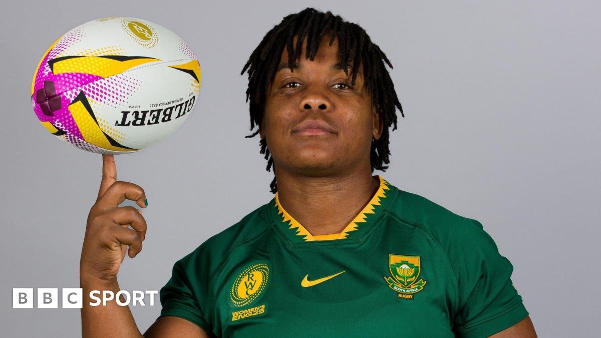 Women’s Rugby World Cup: Babalwa Latsha tackles period poverty in South Africa