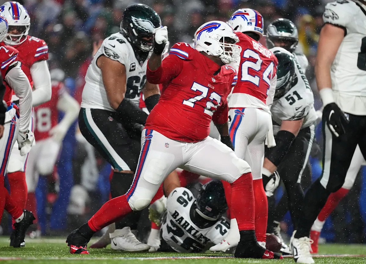 Bills DL Phidarian Mathis positioned for emergence under Jim Leonhard Bills DL Phidarian Mathis positioned for emergence under Jim Leonhard