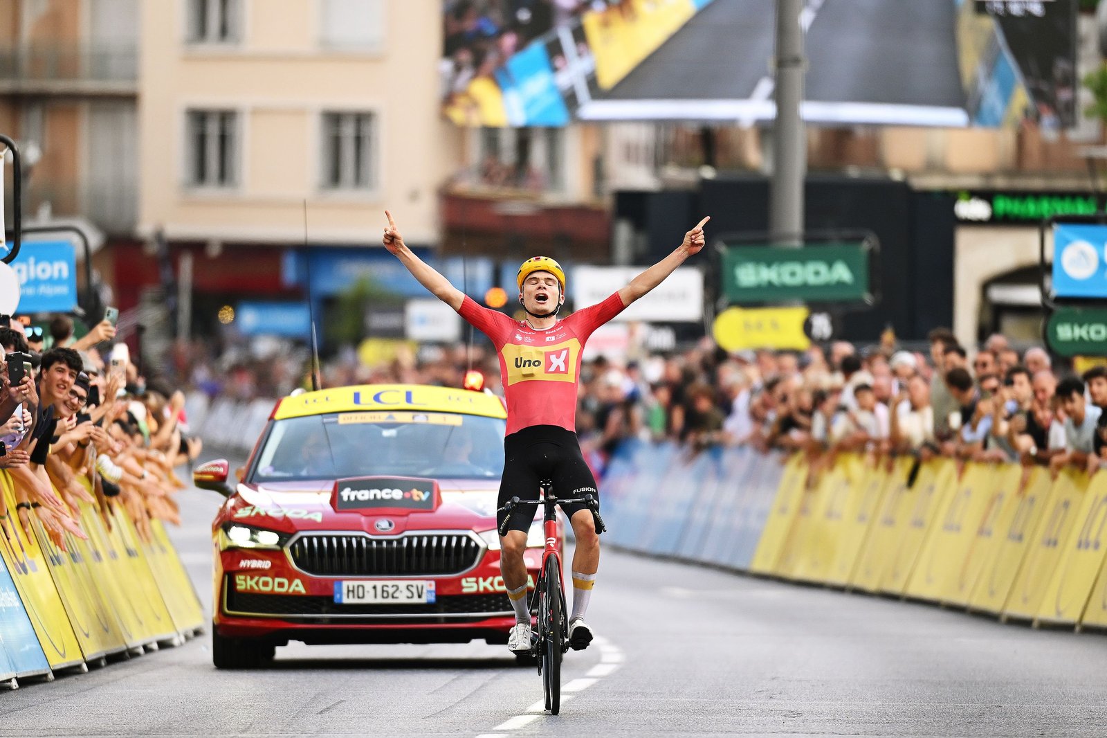 ‘It’s an incredible feeling’ – Anthon Charmig takes victory on stage two of the Tour Auvergne-Rhône-Alpes with stunning breakaway ‘It’s an incredible feeling’ – Anthon Charmig takes victory on stage two of the Tour Auvergne-Rhône-Alpes with stunning breakaway