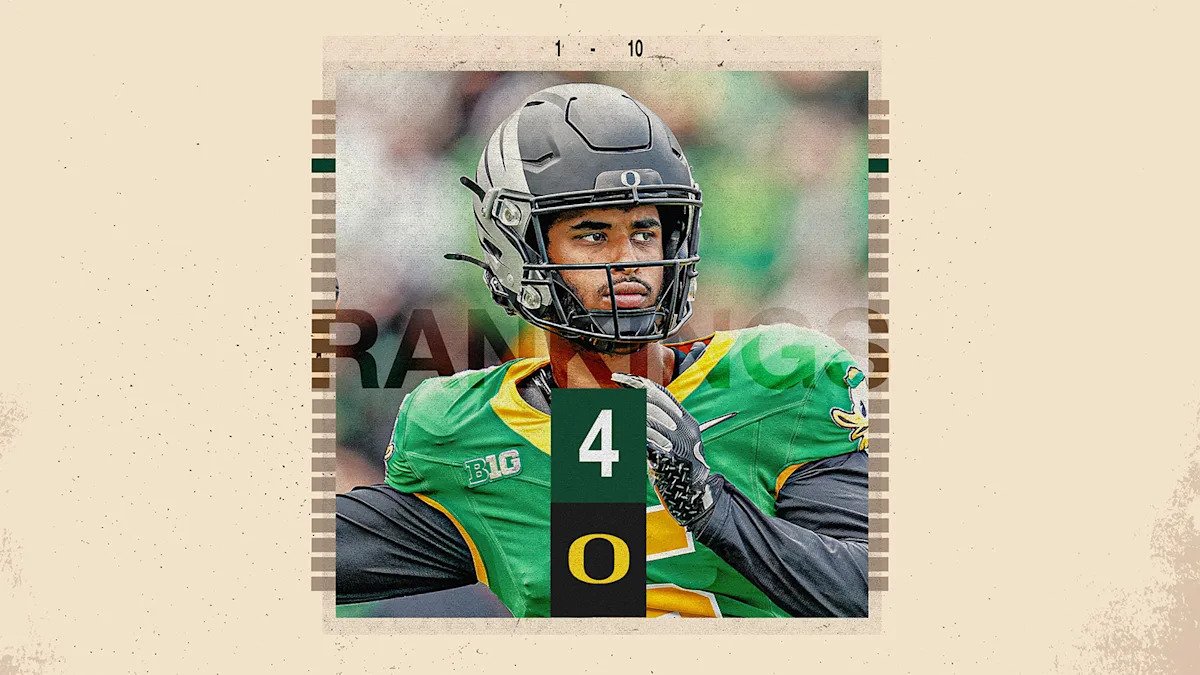 College football Top 25: After a disappointing end to the 2024 season, No. 4 Oregon looks for playoff success College football Top 25: After a disappointing end to the 2024 season, No. 4 Oregon looks for playoff success