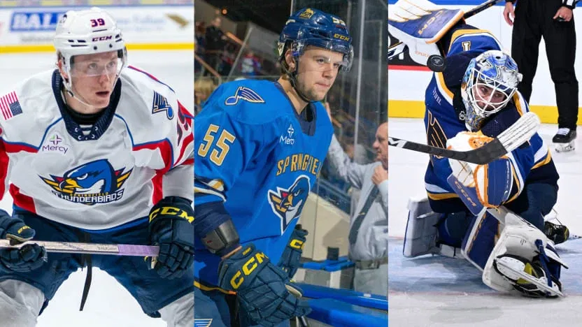 Blues Sign Three Players To One-Year, Two-Way Contracts Blues Sign Three Players To One-Year, Two-Way Contracts
